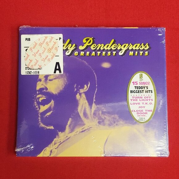 Teddy Pendergrass Greatest Hits CD 1998 New Sealed - Picture 1 of 6